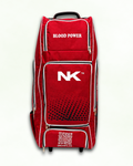 Cricket Kit Bag - Blood Power Duffle Wheelie Red - NK